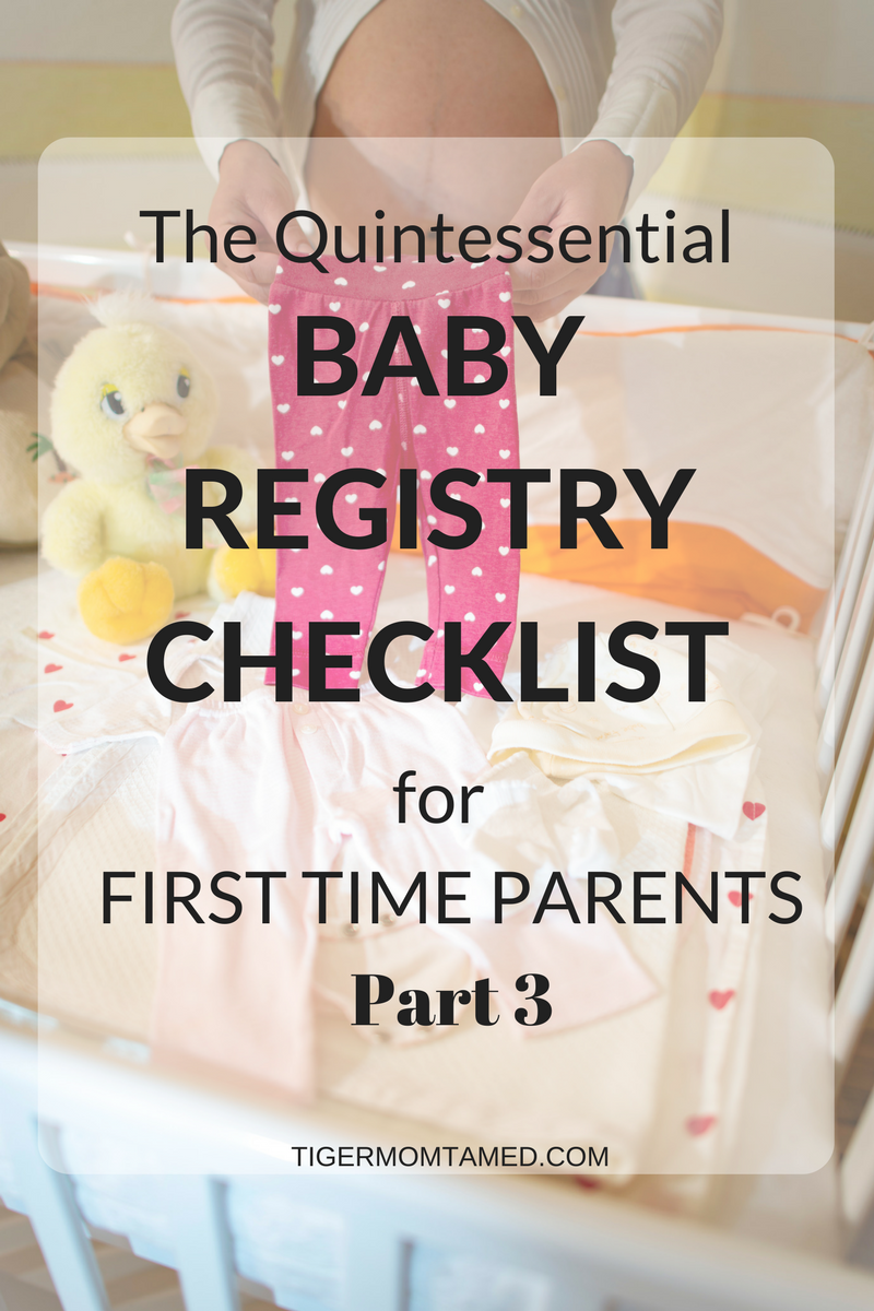 First time parents should read this before making their baby registry